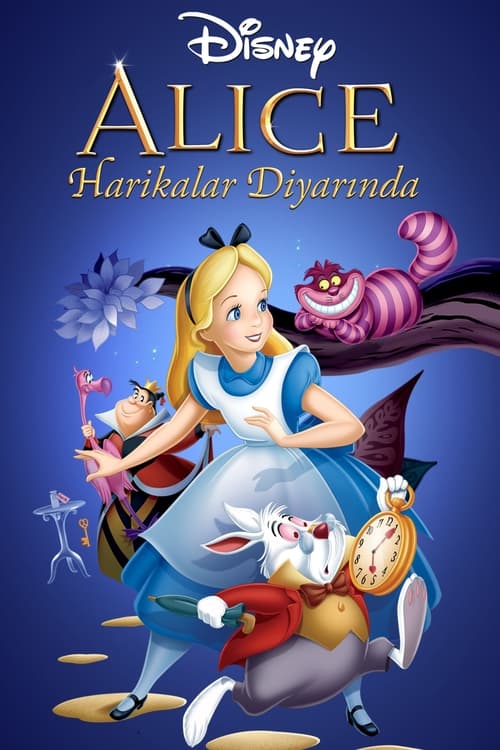 Alice Harikalar Diyarında Türkçe Dublaj izle (1951)