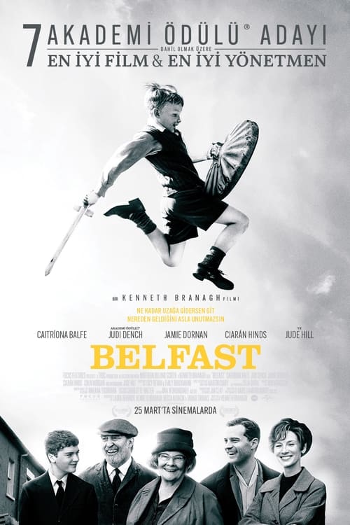 Belfast Türkçe Dublaj izle (2021)