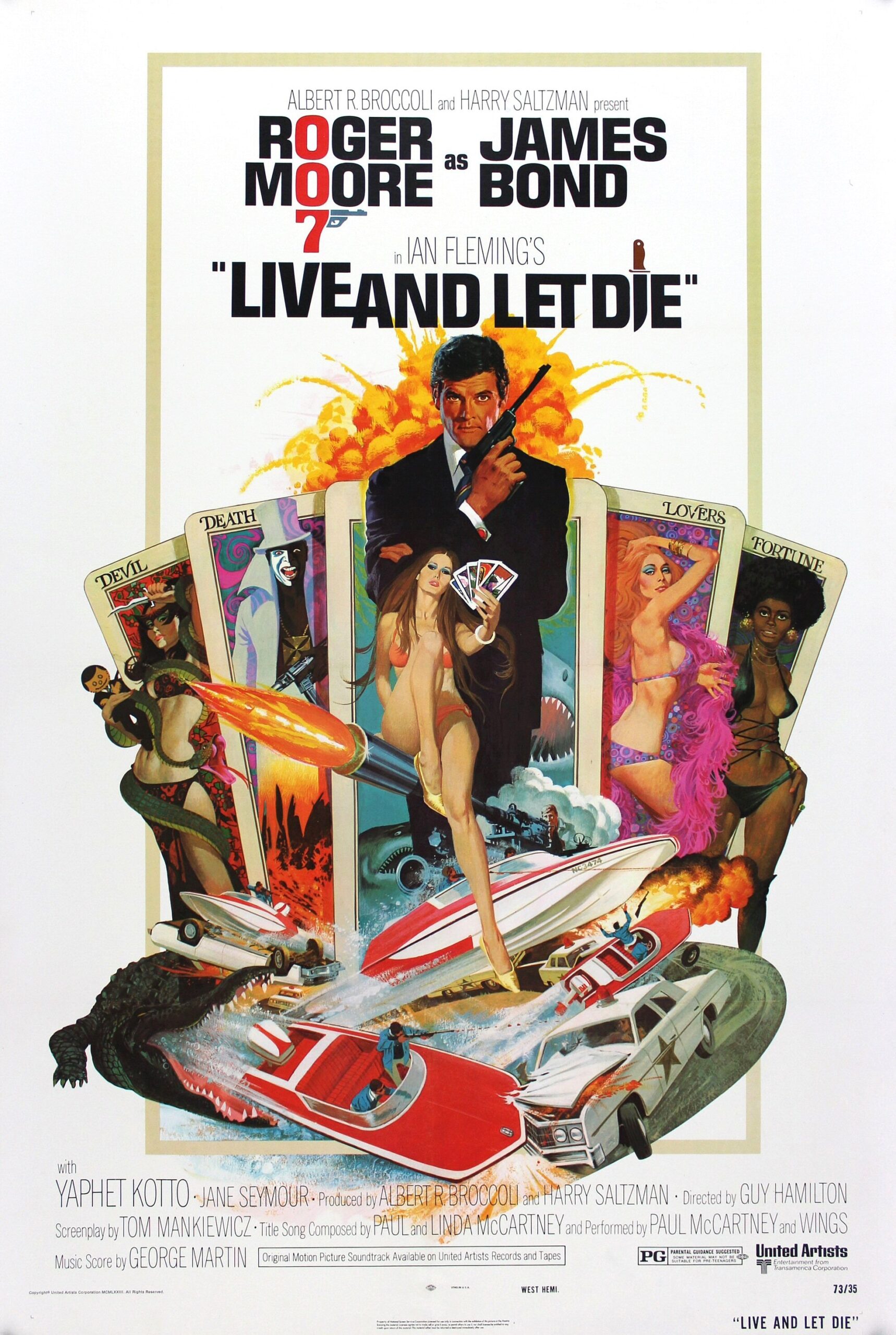 Yaşamak İçin Öldür Live and Let Die Tr Dublaj izle (1973)