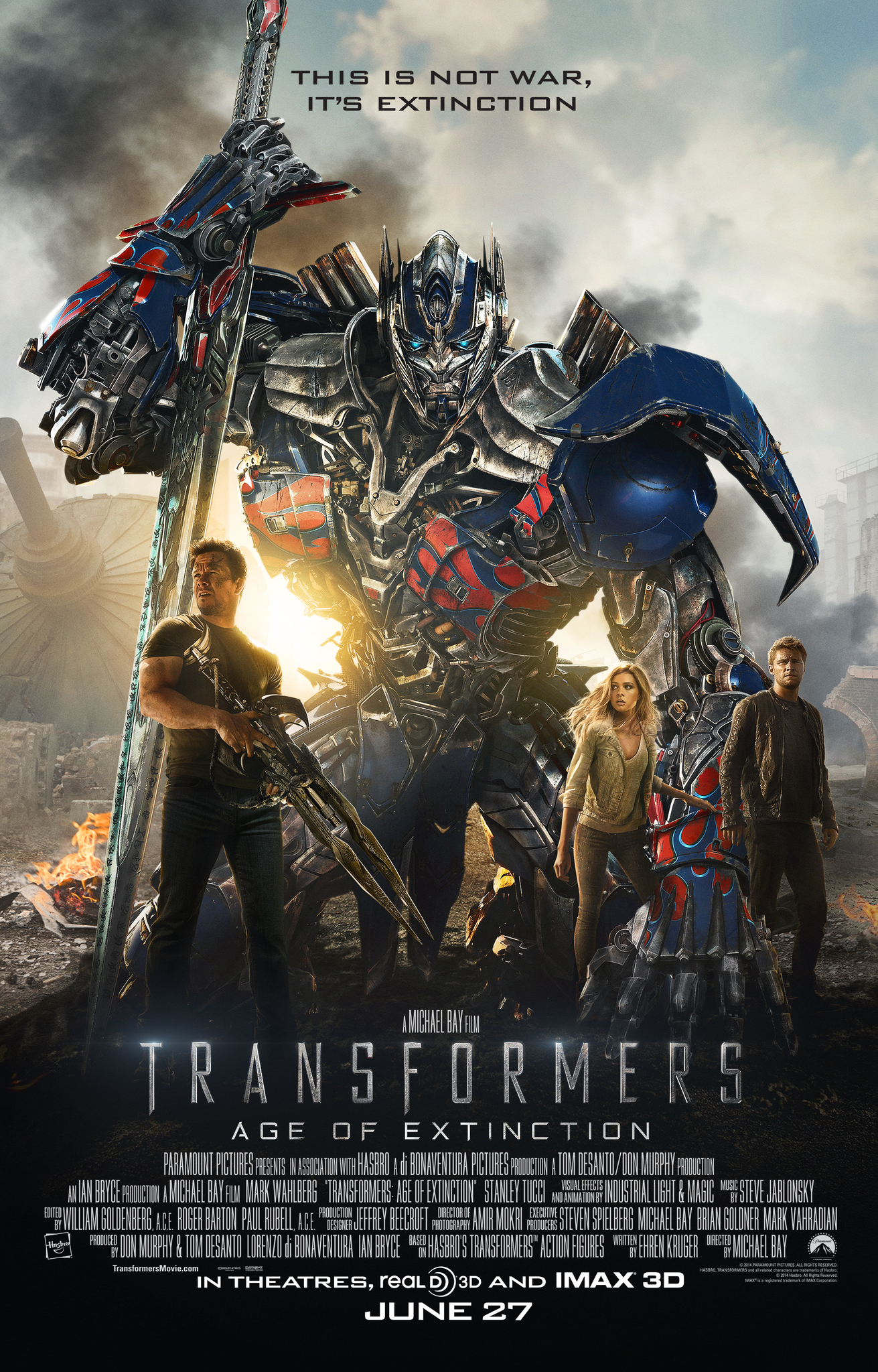 Transformers : Kayıp Çağ Transformers: Age of Extinction Türkçe Dublaj izle (2014)
