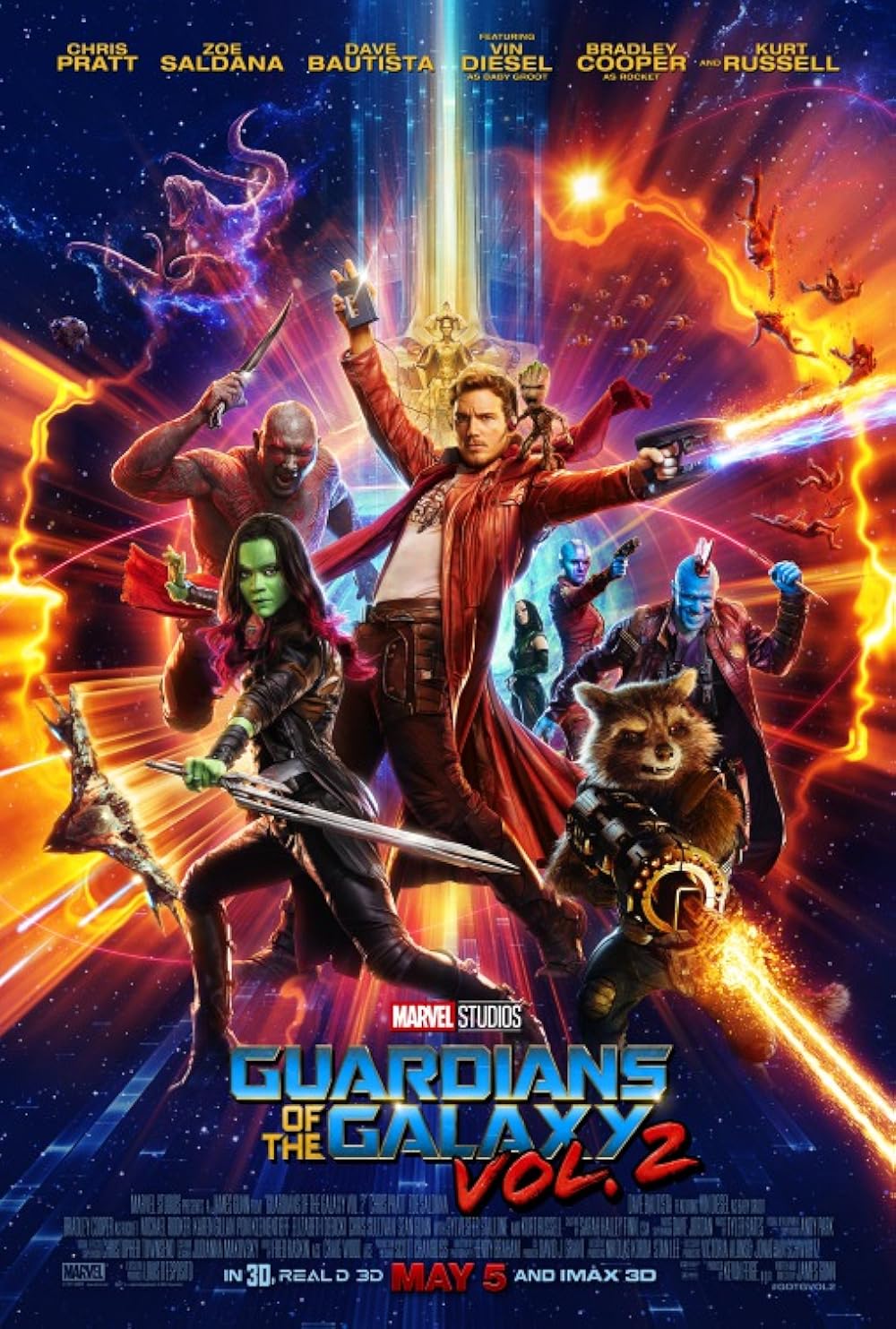 Galaksinin Koruyucuları 2 Guardians of the Galaxy Vol. 2 Tr Dublaj izle (2017)