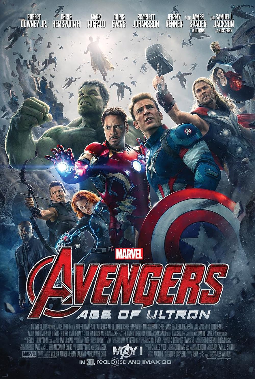 Yenilmezler 2 Avengers: Age of Ultron Türkçe Dublaj izle (2015)