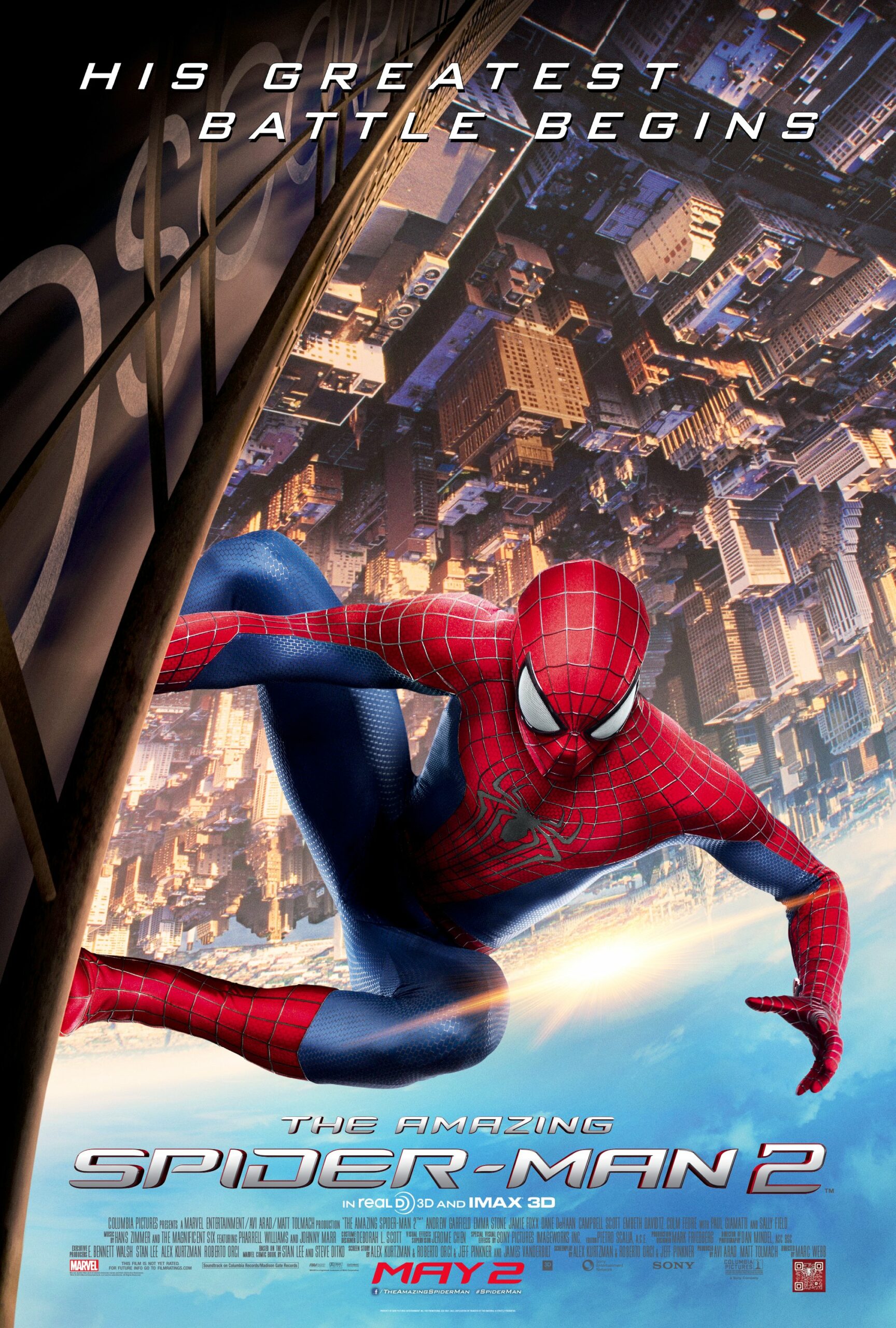 İnanılmaz Örümcek Adam 2 The Amazing Spider-Man 2 Türkçe Dublaj izle (2014)