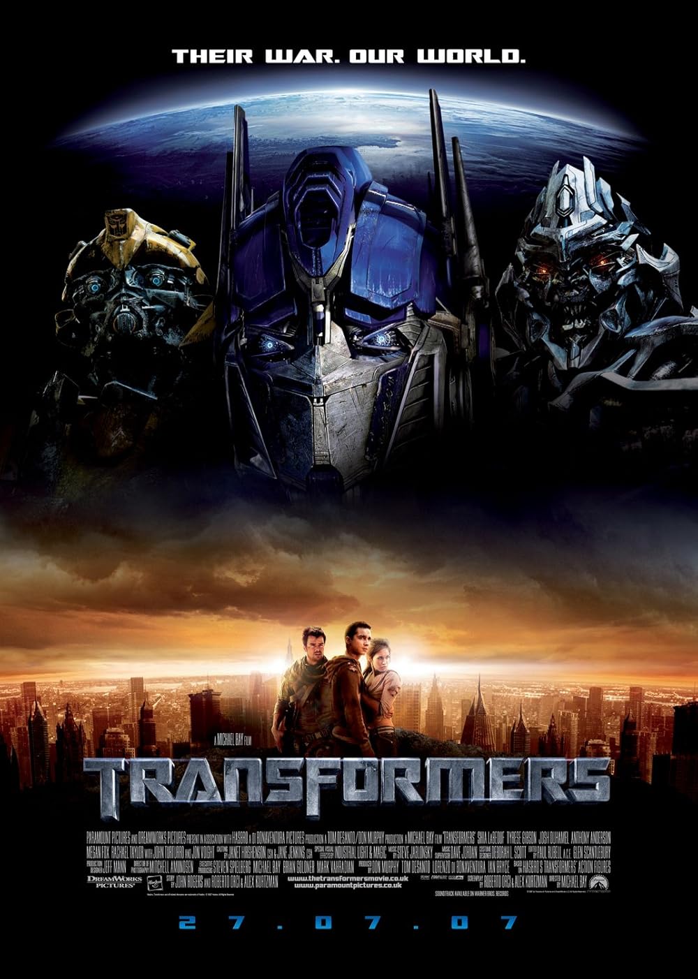 Transformers Türkçe Dublaj izle (2007)