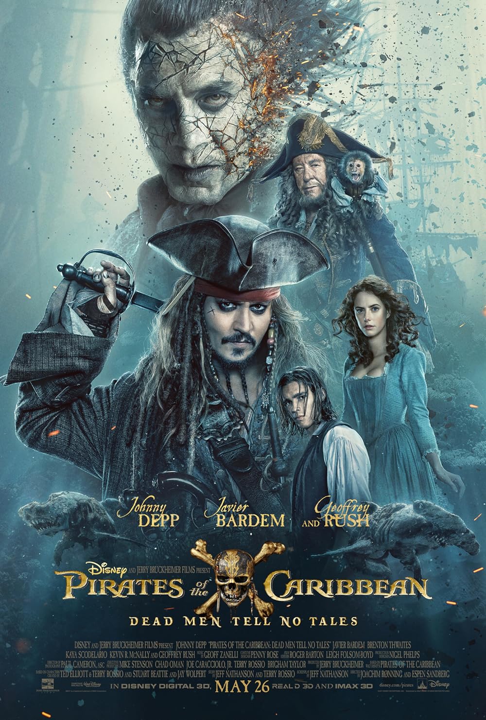 Karayip Korsanları: Salazar’ın İntikamı Türkçe Dublaj izle (2017)