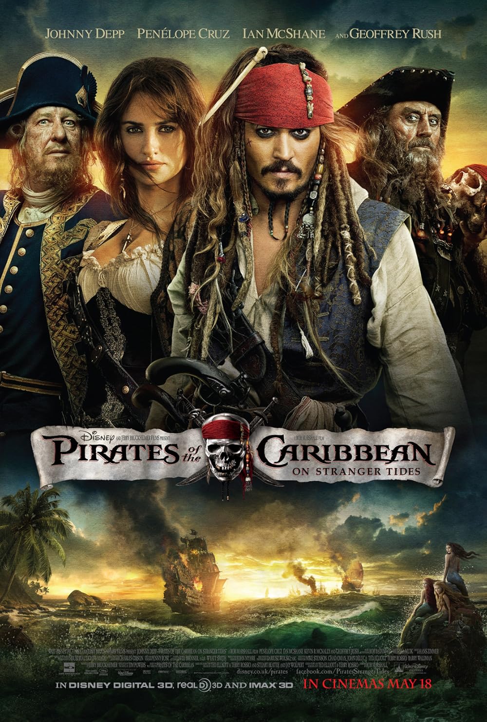 Karayip Korsanları: Gizemli Denizlerde Türkçe Dublaj izle (2011)