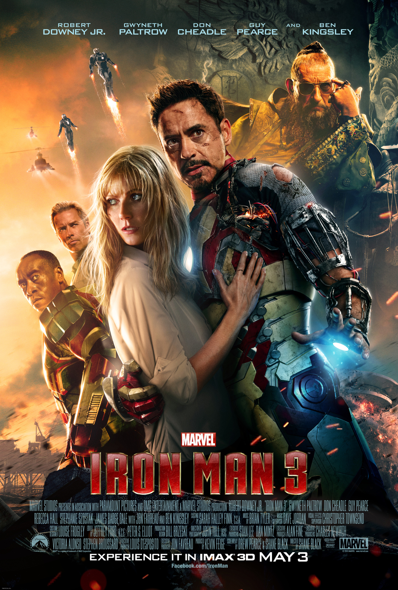 Demir Adam 3 Iron Man 3 Türkçe Dublaj izle (2013)
