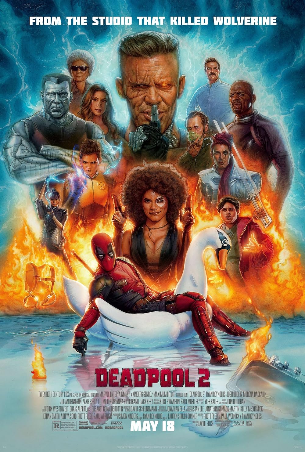 Deadpool 2 Türkçe Dublaj izle (2018)