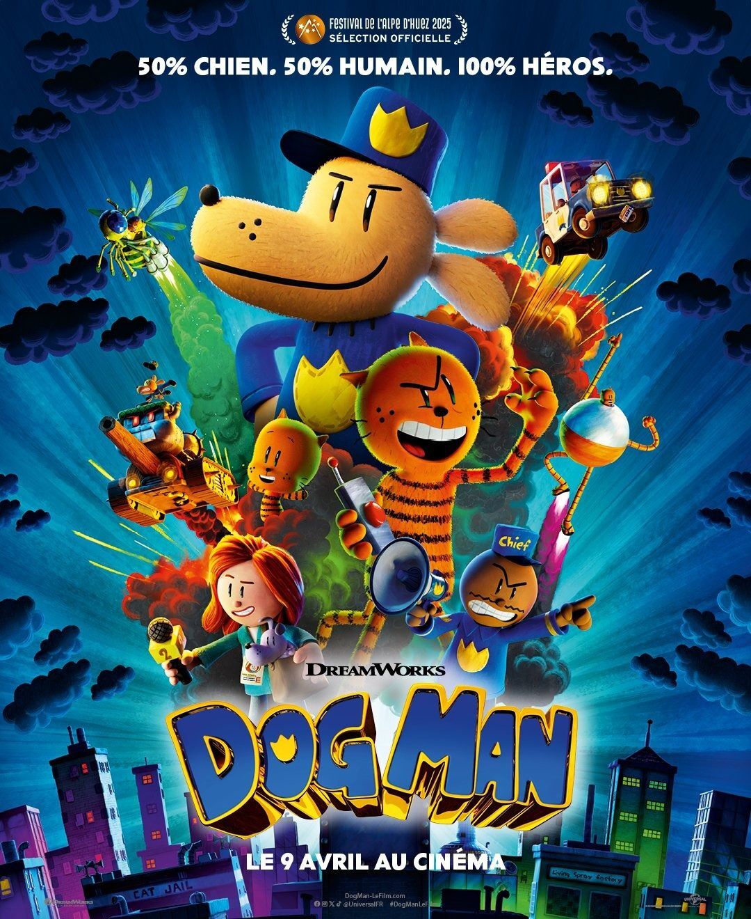 Köpek Adam Dog Man Türkçe Dublaj izle (2025)